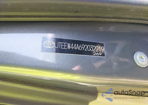 2009 Toyota Highlander Hybrid Limited from USA, damaged, VIN JTEEW44A692032219